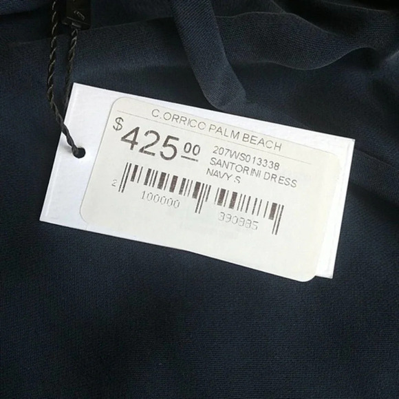 Milly Santorini Navy Blue Dress Small - Picture 2 of 8